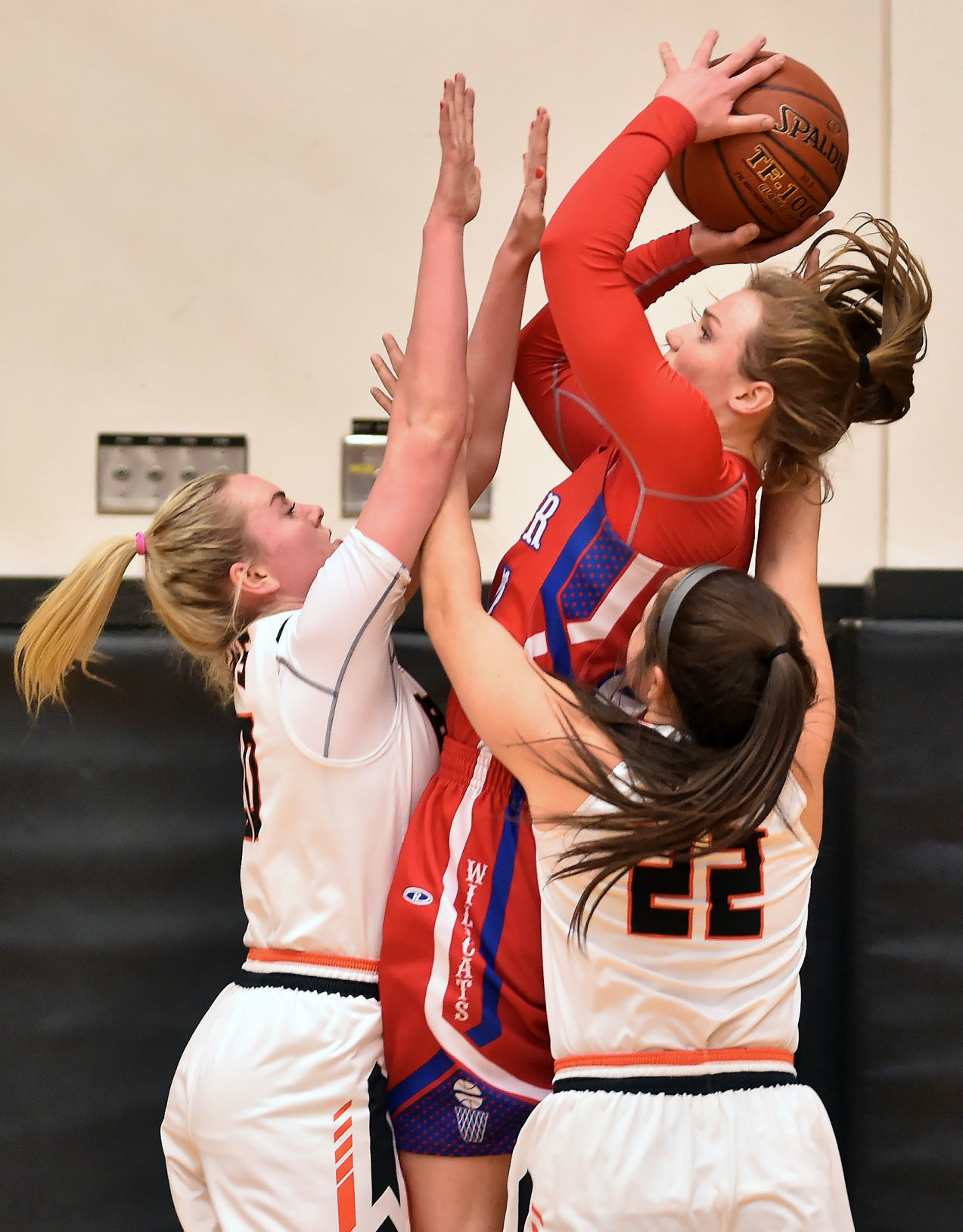 Girls basketball District IV Tournament